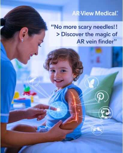 Augmented Reality Vein Finder Guide
