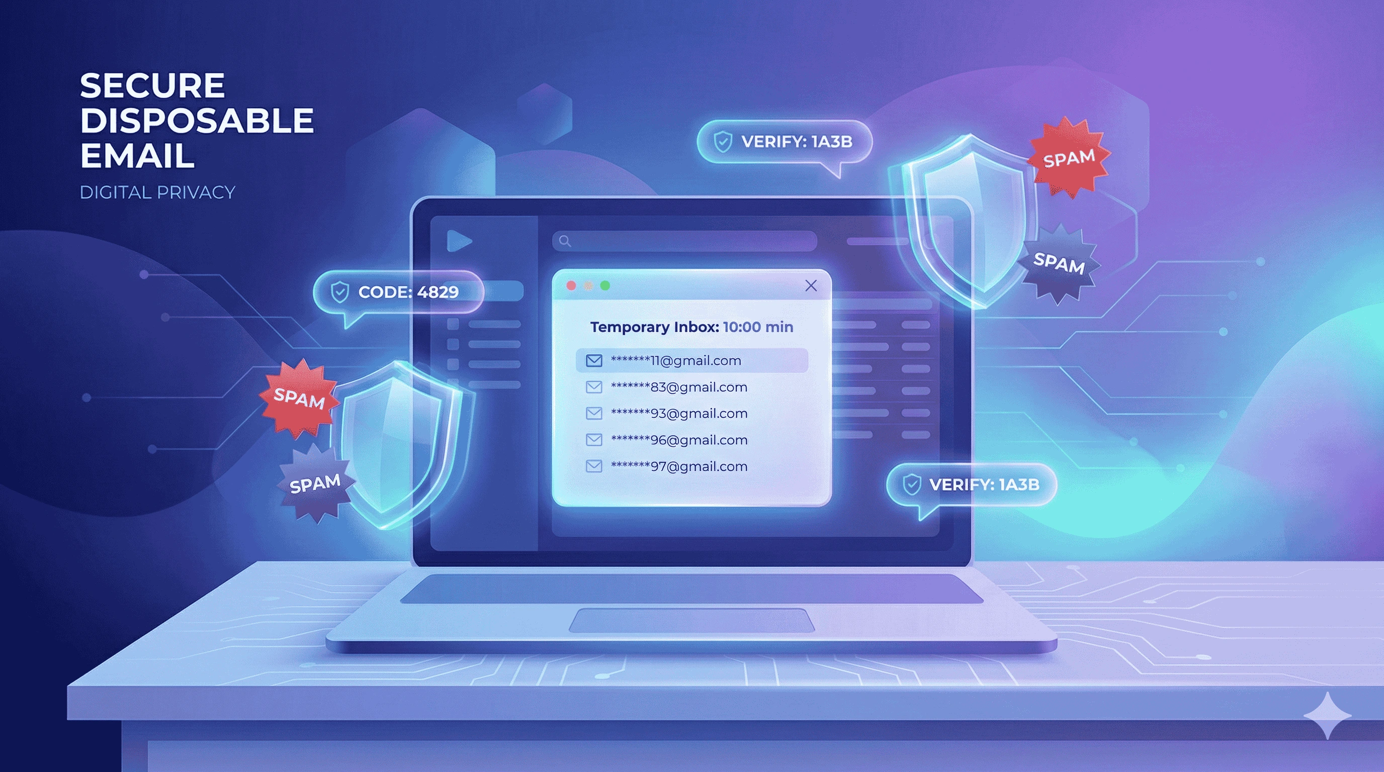 Temporary Email Generator - Disposable Temp Mail